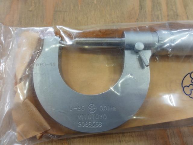 MITUTOYO｜ミツトヨ 固定式ねじマイクロメーター TMS-25
