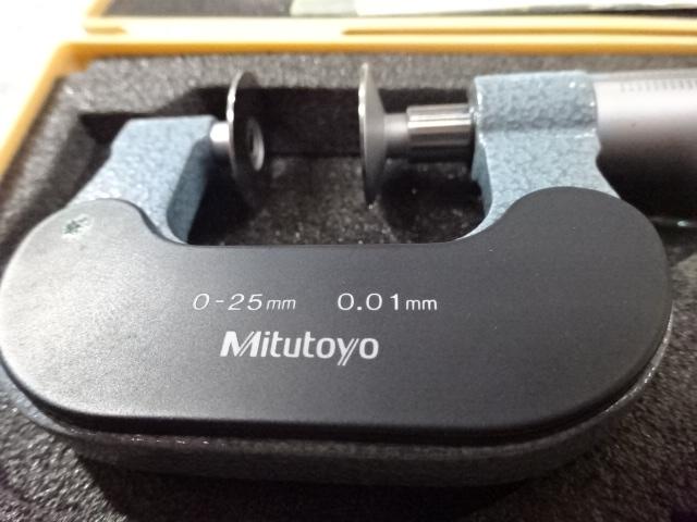 MITUTOYO｜ミツトヨ 歯厚マイクロメーター PDM-25