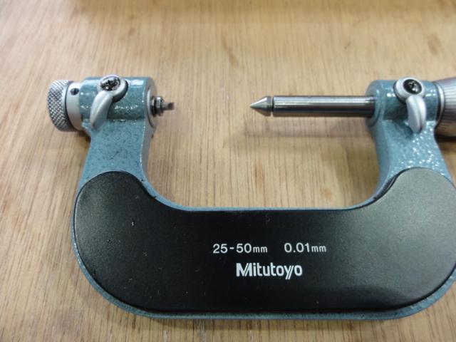 MITUTOYO｜ミツトヨ 替駒式ねじマイクロメーター TMC-50
