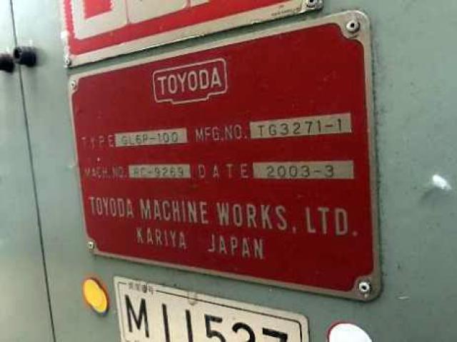 TOYODA｜豊田工機 円筒研削盤 GL6P-100